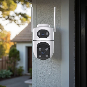 Cámara de Seguridad Wifi PTZ IP Impermeable ICSEE de Alta Calidad de 6MP, Detección de Movimiento en Exteriores, Alarma, Sistema CCTV de 360 Grados - Product Image 1