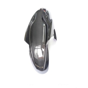 Piezas de motocicleta de fibra de carbono de calidad, guardabarros delantero de carbono brillante para BMW K1200R Sport K1200S / <span class=keywords><strong>K1300S</strong></span> - Product Image 3
