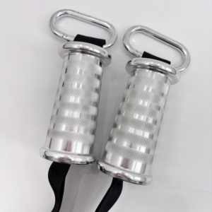 Manijas de <span class=keywords><strong>polea</strong></span> de aluminio de alta resistencia para máquina de cable - Agarres antideslizantes para gimnasio, accesorio de cuerda para tríceps para entrenamiento de fuerza - Product Image 4