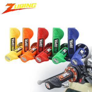 ZUQING Pro Taper Orange Throttle <b>Grips</b> Anti-Slip For Off-Road <b>Motorcycles</b> - Product Image 4