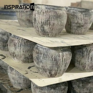 Vasi <span class=keywords><strong>in</strong></span> Cemento per Giardino Personalizzati, Grandi Fioriere <span class=keywords><strong>in</strong></span> Calcestruzzo per Esterni - Product Image 5