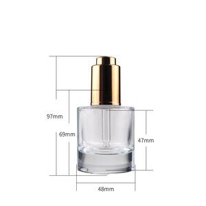 30 Ml Sang Trọng Tinh Dầu Frosted Mỹ Phẩm Container Huyết Thanh Glass <span class=keywords><strong>Dropper</strong></span> Chai 30 Ml Với Báo Chí <span class=keywords><strong>Dropper</strong></span> - Product Image 5