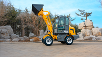Caricatore elettrico Zl06 400kg 500kg 600kg 1ton macchine agricole nuova energia Mini caricatore elettrico per la vendita