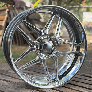 ล้อฟอร์จบิลเล็ต 18x8 20x11.5 22x12 5x4.75 5x5 ขัดเงา ขอบ 5 ก้าน สำหรับรถเชฟโรเลต เชเวลล์ คามาโร รถคลาสสิก ล้อแต่ง - Product Image 1