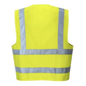 PORTWEST - C470YERS/M Gilet jaune haute visibilité à deux bandes et bretelles-EAN 5036108141487 HI-VIS WORKWEAR - Product Image 2