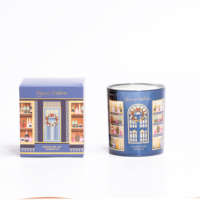 Weihnachts design Benutzer definiertes Logo Duft kerze Luxus Private Label Soja Wachs Duft kerzen Best Home Decor Geschenk