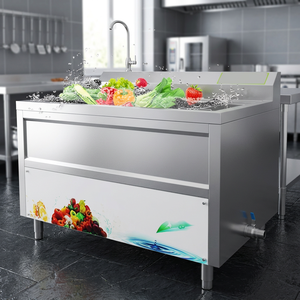 Máquina Industrial Automática para Lavar, Esterilizar y Secar Vegetales y Tomates, Equipo de Cocina para Vegetales - Product Image 3
