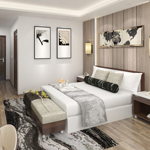 OEM de alta calidad de diseño más nuevo de importación italiano de dormitorio de madera de muebles de <span class=keywords><strong>Hotel</strong></span> - Product Image 3
