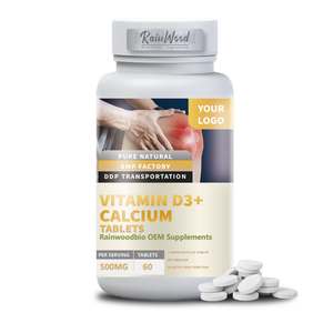 En kaliteli sıcak satış Vitamin D3 + kalsiyum tabletler OEM/ODM Premium 500mg Vitamin D3 + kalsiyum tabletler - Product Image 1