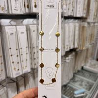 Collier ras du cou tendance pour femme en acier inoxydable plaqué or, motif floral, plusieurs styles, vente en gros d'usine