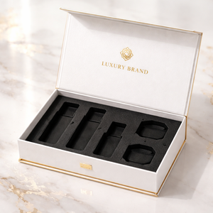 Coffret d'échantillons de parfum de luxe, flacon de Cologne, emballage en boîte rigide magnétique en papier - Product Image 5