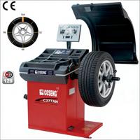 Équipement d'équilibrage et d'alignement automatique des roues Coseng C377AN, machine à changer les pneus à laser infrarouge