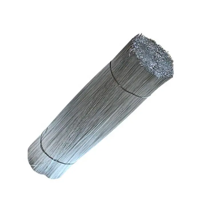 Hot selling low price galvanized straight cut iron wire 0.4mm-3.0mm for binding wire to south america market