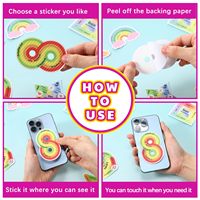 Xuri vente chaude anxiété sensorielle Fidget bandes Anti Stress texturé jouets adolescents apaisant soulagement bande bureau téléphone autocollants