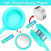 Attaches magnétiques réutilisables en silicone pour câble magnétique en caoutchouc pour l'électronique