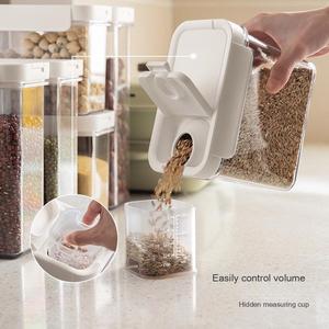 Kép Spout kín nhựa container thực phẩm với lớn & nhỏ miệng rộng mịn đổ phun kỹ thuật phụ kiện nhà bếp - Product Image 1