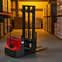 Gerbeur électrique contrepoids Yangzi 600 kg avec chargeur intégré, transpalette portatif pour la revente en supermarché