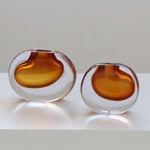 Jarrón <span class=keywords><strong>de</strong></span> cristal <span class=keywords><strong>de</strong></span> <span class=keywords><strong>Murano</strong></span> artístico moderno hecho a mano para decoración <span class=keywords><strong>de</strong></span> mesa, regalo <span class=keywords><strong>de</strong></span> boda, centro <span class=keywords><strong>de</strong></span> mesa para el hogar - Product Image 4