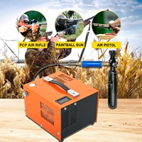 Compresseur d'air PCP TUDIVING pour paintball, transformateur d'alimentation externe électrique 12V, haute pression 350W, 30mpa, 310bar, 4500psi