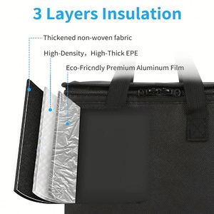 Eco Friendly Insulated Reusable Large Capacity Shopping Thermal Insulation Cooler Bag - Product Image 2
