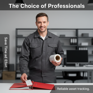 UHF RFID Paper Hang Tag for Apparel Store Fast Inventory Counting Anti-Loss Clothing RFID Tag Roll - Product Image 4