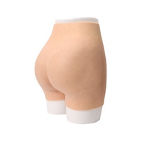 Crossdressing artificiel homme à femme femme faux vagin pantalon silicone fesses et fesses Sexy hanche culotte transgenre