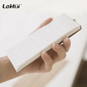 2025 cancelleria 7x14cm 50 fogli Cover Kraft Memo Pad portatile taccuino linea/griglia pagina per fare elenco blocco note - Product Image 5