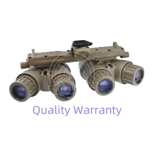 โรงงานจีนขายส่ง อุปกรณ์มองกลางคืนแบบพาโนรามา NVG IIT Gen2+/Gen3 แบบมีหมวกป้องกัน IP65/IP67 พร้อมเลนส์สี่ตา - Product Image 2