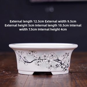 Yixing Vintage Chinois Glacé Bonsaï <span class=keywords><strong>Pot</strong></span> Moderne Dragon Suspendu <span class=keywords><strong>Pot</strong></span> pour La Maison Bureau Hôtels Resorts Pots De Fleurs Jardinières - Product Image 4
