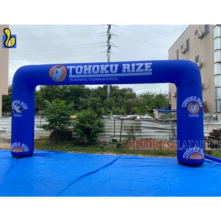 Outdoor Advertising Promotional with Custom Brand logo Printing Inflatable Arch Gate