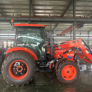 Tracteur à roues multifonctionnel et pratique <span class=keywords><strong>Euro</strong></span> V 4x4 75 CV neuf avec chargeur frontal, moteur à engrenages et pompe à vendre - Product Image 1
