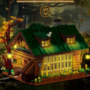 Nouvelles briques de construction de maison en bois de forêt Mork LED Lights, jouet de construction pour adultes et enfants, cadeau pour garçons et filles - Product Image 6