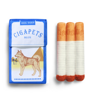 Jouets interactifs en peluche couineurs pour chiens, forme cigare, avec herbe à chat, pour <span class=keywords><strong>le</strong></span> jeu de cache-cache et la recherche de friandises, vente en gros - Product Image 2
