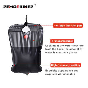 20L <span class=keywords><strong>25L</strong></span> 40L Sac de <span class=keywords><strong>douche</strong></span> <span class=keywords><strong>solaire</strong></span> de camping pliable en PVC portable pour la <span class=keywords><strong>douche</strong></span> de randonnée et de voyage en plein air - Product Image 4