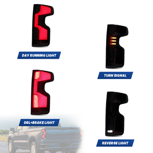 New Chevrolet Silverado 2019-2025 <b>LED</b> ABS Rear Brake Stop <b>Lights</b> & Daytime Running <b>Light</b> Waterproof 12V Retrofit - Product Image 4