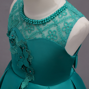 Style occidental fleur fille <span class=keywords><strong>robe</strong></span> de mariée 3-<span class=keywords><strong>D</strong></span> brodé petite princesse <span class=keywords><strong>robe</strong></span> de soirée formelle enfant <span class=keywords><strong>robe</strong></span> pour la performance - Product Image 6