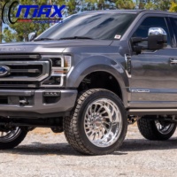Jantes de voiture personnalisées, roues forgées 22x12 24x14 24x12 26x14 26x16, entraxe 8x180 8x170 6x5.5 pour F150 F250 Chevy 2500 RAM 1500