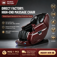 Fauteuil de massage des tissus profonds 4D L66, capsule spatiale, zéro gravité, SL-Track, fauteuil inclinable électrique avec haut-parleur Bluetooth