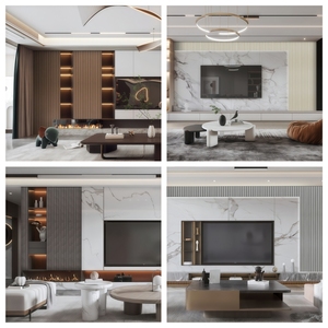 Panneau mural décoratif en polystyrène, revêtement mural en PS, panneau intérieur cannelé pour les murs <span class=keywords><strong>de</strong></span> fond <span class=keywords><strong>de</strong></span> télévision - Product Image 6