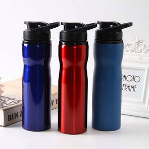 Stainless Steel Vacuum Tumbler Double Wall Insulated Water Bottle For Gym Sport Travel Blue Red Dark Blue - Product Image 1