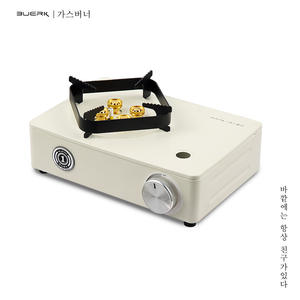 เตาแก๊สพกพาสำหรับตั้งแคมป์กลางแจ้ง ยี่ห้อ Buerk รุ่น AEM 004 สีขาว พร้อมระบบจุดไฟ สำหรับใช้งานกลางแจ้ง - Product Image 3