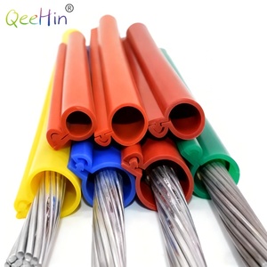 Manchon de câble haute tension à coupe personnalisable Type de boucle <span class=keywords><strong>gaine</strong></span> de câble en cuivre électrique manchons d'isolation en caoutchouc de Silicone - Product Image 3