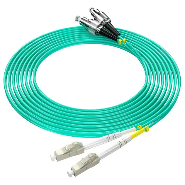 OEM OM1 OM2 OM3 IL 0.3dB RL 35dB Duplex Multi Mode MMF connettore FC/UPC-LC/UPC cavo Patch ottico in fibra ottica