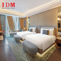 IDM Hospitality Furniture, service de design d'intérieur, rendu 3D professionnel pour entrepreneur, projet d'hôtel 5 étoiles
