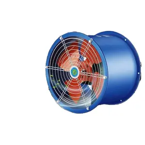 High efficiency adjustable axial fan blade axial fan for greenhouse industrial ac axial flow exhaust fan