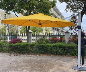 3.5M Australien Bestseller Cantilever Luxus Restaurant Custom Patio Garden Outdoor Regenschirme Sonnenschirm