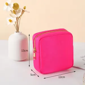 Wholesale Mini Cosmetic Bag Small Makeup Bag Travel Toiletry Bag Jewelry Pouch