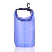 Sac étanche transparent à enroulement personnalisé avec logo, pas cher, pour la natation, 2L, pour la dérive, le kayak, le camping