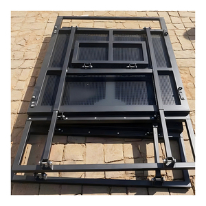 Barricata del palco della barriera del traffico per il controllo della folla in metallo pieghevole - Product Image 1