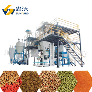 Nueva Línea de Producción de Pienso para Peces Tilapia y Bagre, Máquina de Acero Inoxidable para Pienso Flotante y de Hundimiento - Product Image 1